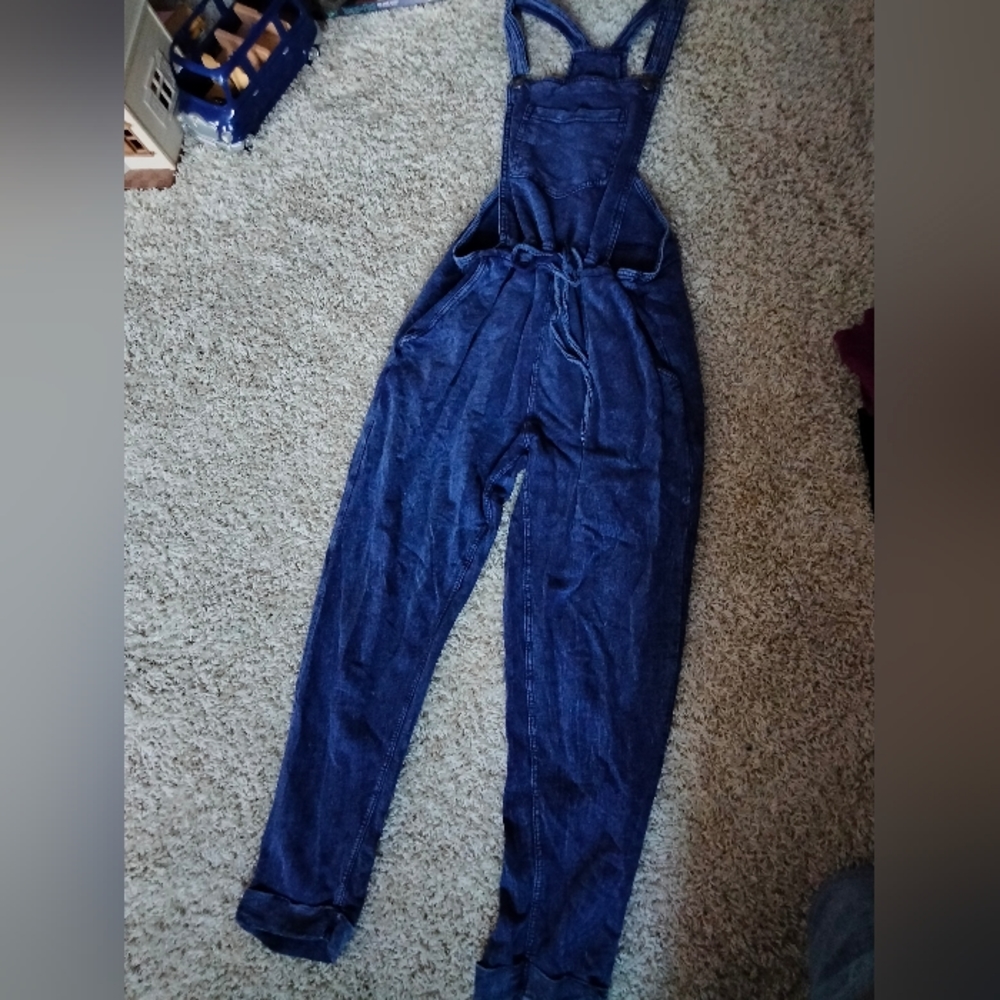 Wallflower overalls, adjustable waist, Large